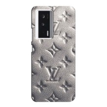 Текстурный Чехол Louis Vuitton для Поко Ф5 Про – Бежевый ЛВ
