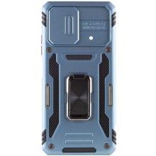 Ударостійкий чохол Camshield Army Ring для Xiaomi Poco F5 / Note 12 Turbo – Блакитний