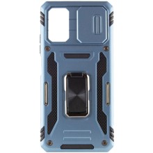 Ударостійкий чохол Camshield Army Ring для Xiaomi Poco F5 / Note 12 Turbo – Блакитний