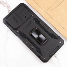 Ударопрочный чехол Camshield Army Ring для Xiaomi Poco F5 / Note 12 Turbo – Черный