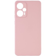 Силиконовый чехол Candy Full Camera для Xiaomi Poco F5 / Note 12 Turbo – Розовый