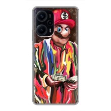 Брендновые Чехлы для Xiaomi POCO F5 - (PREMIUMPrint) (Mario LV)