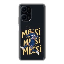 Чехлы для Xiaomi POCO F5 (Leo чемпион) (AlphaPrint) (Messi ПСЖ)