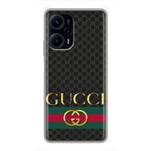 Чохли  GUCCI для Сяомі ПОКО F5 (AlphaPrint) (Gucci оригінал)