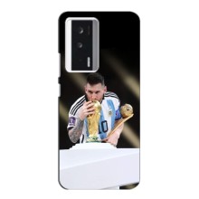 Чехлы Лео Месси Аргентина для Xiaomi POCO F5 (Кубок Мира)