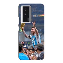 Чехлы Лео Месси Аргентина для Xiaomi POCO F5 (Месси король)
