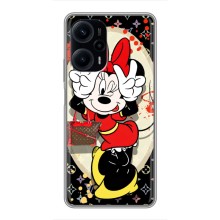 Чехол Disney Mouse Xiaomi POCO F5 (PREMIUMPrint) (Минни peace)