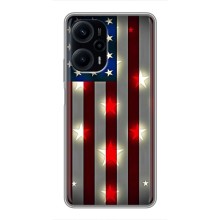 Чохол Прапор USA для Xiaomi POCO F5 (Прапор США 2)