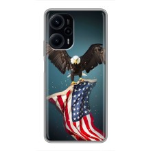 Чохол Прапор USA для Xiaomi POCO F5 – Орел і прапор