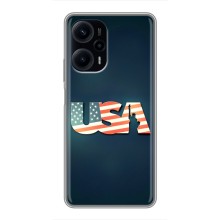 Чехол Флаг USA для Xiaomi POCO F5 (USA)