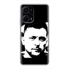 Чехол для Xiaomi POCO F5 (AlphaPrint - с принтом Зеленского) – Зеленский АРТ