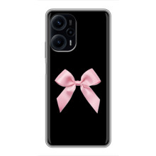 Чехол банты для Xiaomi POCO F5 – Бант на черном