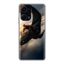 Чохол дракон Беззубик для Xiaomi POCO F5 – Політ Беззубика