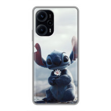 Чохол з малюнком Стіч для Xiaomi POCO F5 – Стіч з квіткою