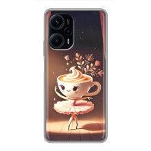 Чехол с мемом Тралалело тралала на Xiaomi POCO F5 (Балерина капучина)