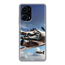 Чехол с мемом Тралалело тралала на Xiaomi POCO F5 (Бомбардиро крокодило)
