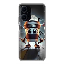 Чехол с мемом Тралалело тралала на Xiaomi POCO F5 (Капучино асасино)
