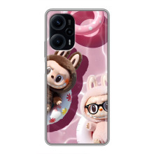 Чехол с Лабубу на Xiaomi POCO F5 – Игрушка Лабубу