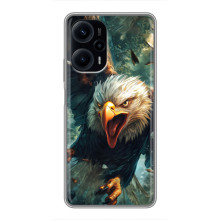 Чехол с картинкой «Хищники» для Xiaomi POCO F5 – Орёл