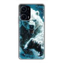 Чехол с картинкой «Хищники» для Xiaomi POCO F5 – Медведь