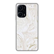 Мраморний чехол на Xiaomi POCO F5 (VPrint) (Білий мрамор)