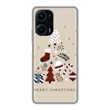 Різдвяні Чохли для Xiaomi POCO F5 (VPrint) (Merry Christmas)