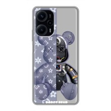 Силіконовий чохол для Xiaomi POCO F5 (Ведмідь Louis Vuitton)