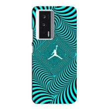Силиконовый Чехол Nike Air Jordan на Поко Ф5 (Jordan)