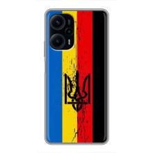 Украинские Чехлы для Xiaomi POCO F5 с картинкой УПА (AlphaPrint) (Флаг УПА)