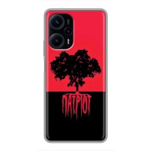 Украинские Чехлы для Xiaomi POCO F5 с картинкой УПА (AlphaPrint) (Патриот)