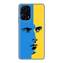 Украинские Чехлы для Xiaomi POCO F5 с картинкой УПА (AlphaPrint) (Степан Бандера)