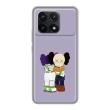 Чохли для Xiaomi POCO F6 Pro - Bearbrick Louis Vuitton (PREMIUMPrint) (Дружба Беарбрік)