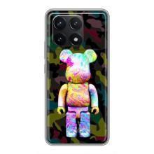 Чохли для Xiaomi POCO F6 Pro - Bearbrick Louis Vuitton (PREMIUMPrint) (Яскравий Bearbrick)