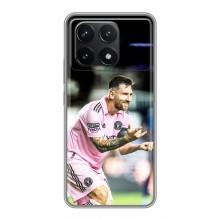 Чохли для Поко Ф6 Про - Лео Мессі Маямі (Мессі паук)