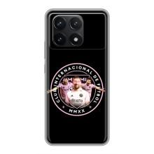 Чохли для Поко Ф6 Про - Лео Мессі Маямі (Мессі в лого)