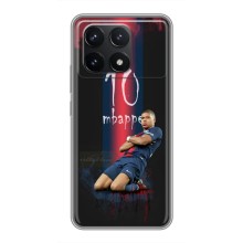 Чехол (TPU) с Футболистом на Xiaomi POCO F6 Pro (MBAPPE 10)