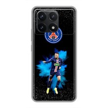 Чехол (TPU) с Футболистом на Xiaomi POCO F6 Pro (Мбаппе ПСЖ)