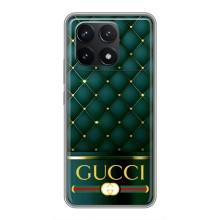 Чохли  GUCCI для Поко Ф6 Про (AlphaPrint) (Текстура Гуччі)