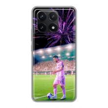 Чехлы Лео Месси в Майами на Xiaomi POCO F6 Pro (Месси в Майами)