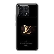 Чехлы Луи Витон для Xiaomi POCO F6 Pro (AlphaPrint - LOUIS VUITTON) (ремешок LV)