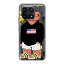 Чехлы Мишка Тедди для Поко Ф6 Про – Teddy USA
