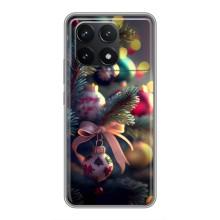 Чехлы на Новый Год Xiaomi POCO F6 Pro – Красивая елочка