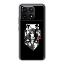 Чехлы на тему: Итачи Учиха для Xiaomi POCO F6 Pro (AlphaPrint)