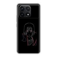 Чехлы на тему: Итачи Учиха для Xiaomi POCO F6 Pro (AlphaPrint)
