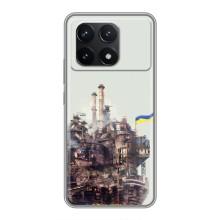 Чехлы на военную тематику для Xiaomi POCO F6 Pro – Азовсталь