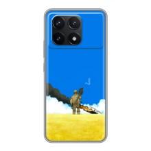 Чехлы на военную тематику для Xiaomi POCO F6 Pro – Попадание