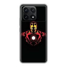 Чехлы с героями Марвел Xiaomi POCO F6 Pro (VPrint)