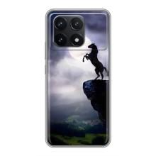 Чехлы с изображением разных животных для Xiaomi POCO F6 Pro (Лошадь)
