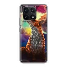 Чехлы с картинкой Лисички для Xiaomi POCO F6 Pro (VPrint)