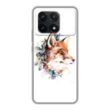 Чехлы с картинкой Лисички для Xiaomi POCO F6 Pro (VPrint)